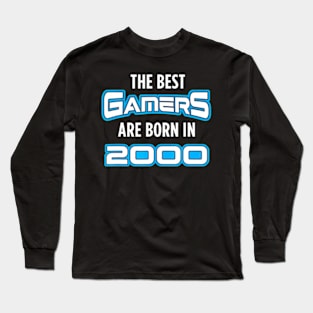 24 Year Old Video Video Games 2000 24th Birthday Long Sleeve T-Shirt